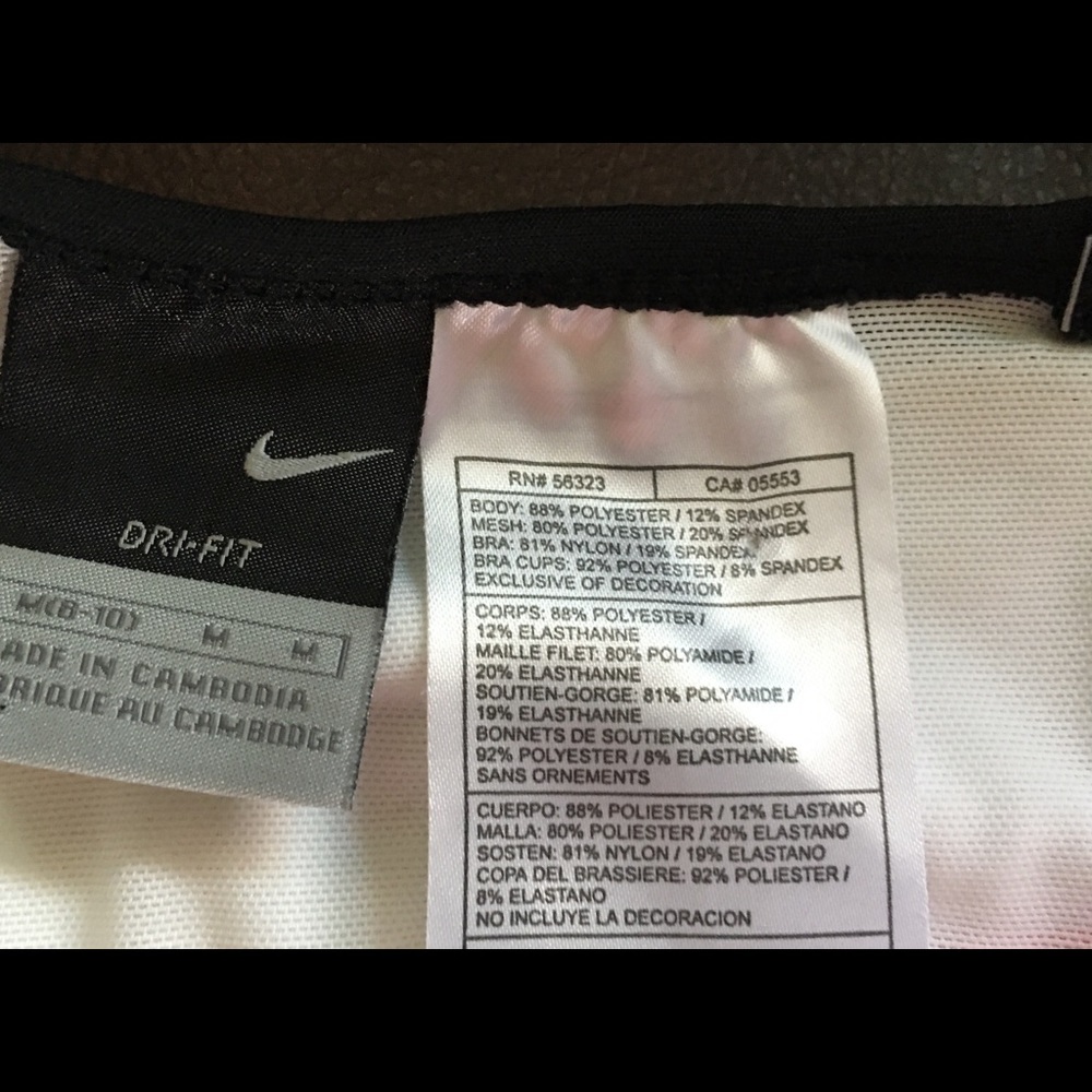 Nike DRI-FIT workout top. Size M - Picture 3 of 3